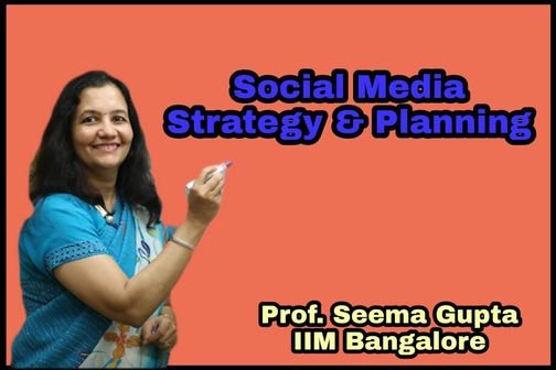 Social Media Strategy and Planning